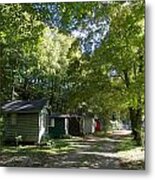 Little Cabins 1 Metal Print