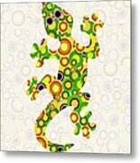 Little Lizard - Animal Art Metal Print