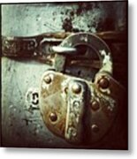 Locked Metal Print