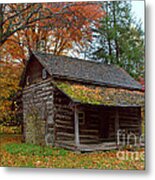 Log Cabin 1 Metal Print