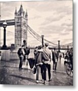 London Metal Print