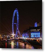 London At Night #4 Metal Print