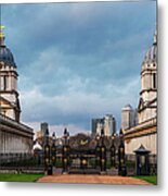 London - Greenwich Symmetry Metal Print