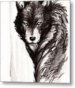 Lone Wolf Metal Print