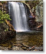 Looking Glass Falls Metal Print