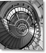 Looking Two Hundred Thirteen Steps Up Metal Print