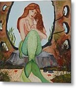 Loralie And Her Daughter Metal Print