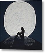 Lost In Thought Metal Print