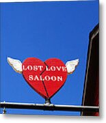 Lost Love Saloon Metal Print