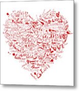 Love Is All Around Metal Print