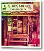 Luckenbach Metal Print