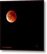Lunar Eclipse April 15  2014 Metal Print