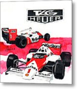 Maclaren Tag Porsche F1 Metal Print