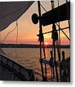 Madeline Grand Traverse Bay Mi Metal Print