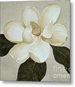 Magnolia Wave Metal Print