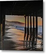 Malibu Color Metal Print