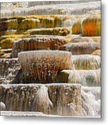 Mammoth Springs Metal Print