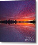 Manhattan Sunrise Metal Print