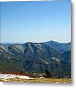 March Snow In The Mountains Metal Print