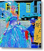 Mardi Gras New Orleans Metal Print