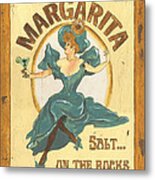 Margarita Salt On The Rocks Metal Print