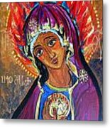 Maria Of Pentecost Metal Print
