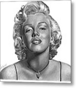 Marilyn Monroe - 018 Metal Print