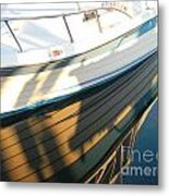 Marina Reflections Metal Print