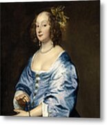 Mary Ruthven Lady Van Dyck Metal Print