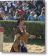 Maryland Renaissance Festival - Jousting And Sword Fighting - 1212118 Metal Print