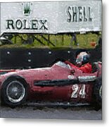 Maserati 250f 1953 Grand Prix Racing Car Metal Print