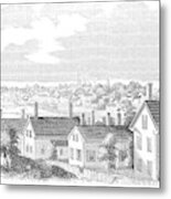 Massachusetts Salem, 1854 Metal Print