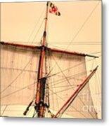 Mast Metal Print