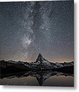Matterhorn Reflection Metal Print