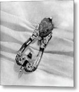 Mauboussin Brooch Metal Print