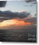 Maui Sunset Metal Print