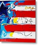 Max Stars And Stripes Metal Print