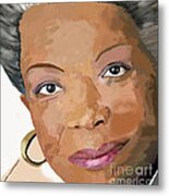 Maya Angelou Metal Print