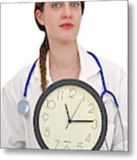 Medical Time Metal Print