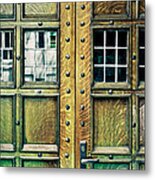 Medieval Doors Metal Print