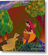 Melodious-ragamala Metal Print