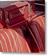 Mercedes-benz 300 Sl Gullwing 1956 Suitcase Metal Print