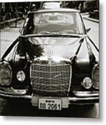 Mercedez Benz Metal Print