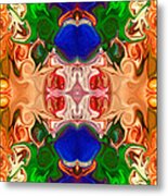Merging Consciousness With Abstract Artwork By Omaste Witkowski Metal Print