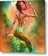 Mermaid's Wish Metal Print
