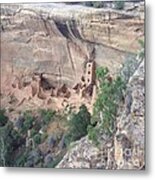 Mesa Verde Colorado Cliff Dwellings 1 Metal Print