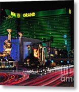 Mgm Grand Hotel And Casino Metal Print