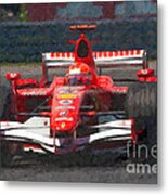 Michael Schumacher Canadian Grand Prix I Metal Print