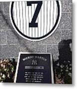 Mickey Mantle Metal Print