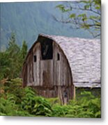 Middle Of Nowhere - Country Art Metal Print